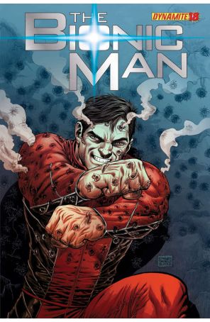 Bionic Man (Vol. 1) 18B published by Dynamite with cover art by Edgar Tadeo