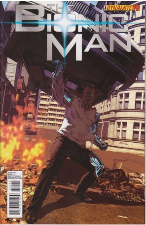 Bionic Man (Vol. 1) 19A published by Dynamite with cover art by Mike Mayhew