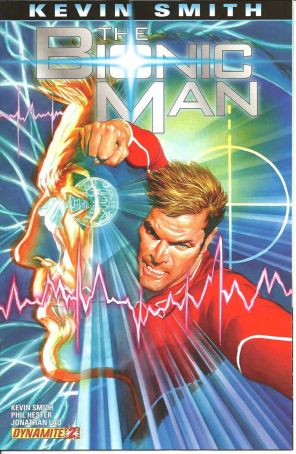 Bionic Man (Vol. 1) 2A published by Dynamite with cover art by Alex Ross