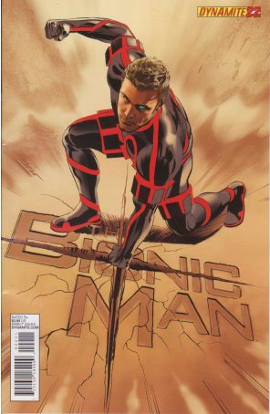 Bionic Man (Vol. 1) 22 published by Dynamite with cover art by Mike Mayhew