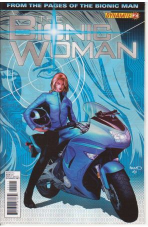 Bionic Woman (Dynamite) 2 published by Dynamite with cover art by Paul Renaud
