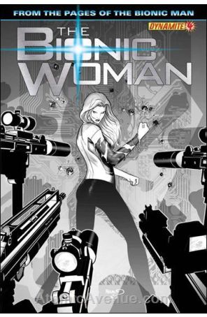 Bionic Woman (Dynamite) 4A published by Dynamite with cover art by Paul Renaud