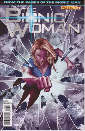 Bionic Woman (Dynamite) 7 published by Dynamite with cover art by Paul Renaud