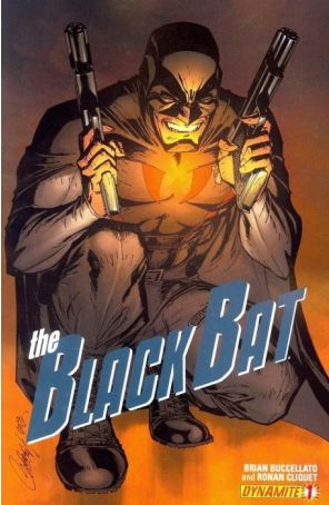 Black Bat (Dynamite, Vol. 1) 1A published by Dynamite with cover art by J. Scott Campbell