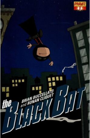 Black Bat (Dynamite, Vol. 1) 1E published by Dynamite with cover art by Chris Eliopoulos