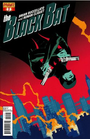 Black Bat (Dynamite, Vol. 1) 1I published by Dynamite with cover art by Marcos Martin