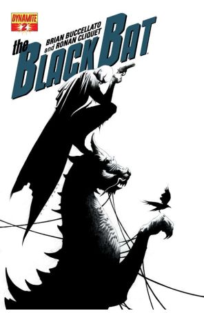 Black Bat (Dynamite, Vol. 1) 2E published by Dynamite with cover art by Jae Lee