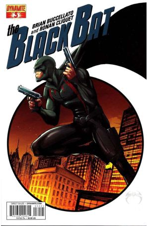 Black Bat (Dynamite, Vol. 1) 3B published by Dynamite with cover art by Joe Benitez