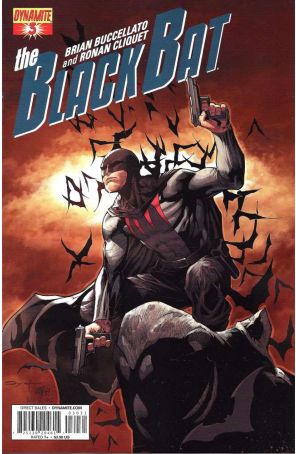Black Bat (Dynamite, Vol. 1) 3C published by Dynamite with cover art by Ardian Syaf