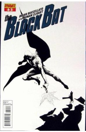 Black Bat (Dynamite, Vol. 1) 5 (2nd) published by Dynamite with cover art by Jae Lee