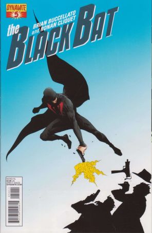 Black Bat (Dynamite, Vol. 1) 5 published by Dynamite with cover art by Jae Lee