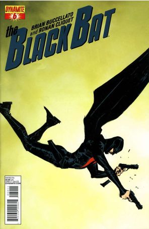 Black Bat (Dynamite, Vol. 1) 6 published by Dynamite with cover art by Jae Lee