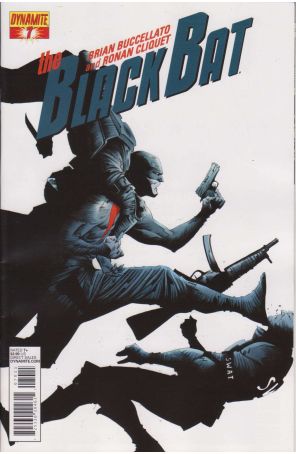Black Bat (Dynamite, Vol. 1) 7 published by Dynamite with cover art by Jae Lee