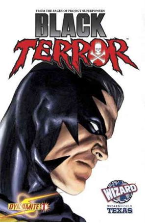 Black Terror (Dynamite) 1J published by Dynamite with cover art by Alex Ross