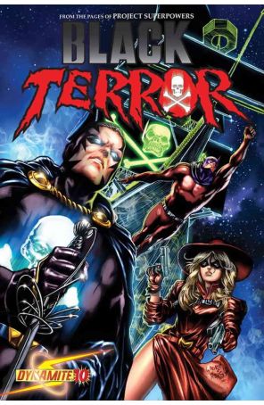 Black Terror (Dynamite) 10B published by Dynamite with cover art by Wagner Reiss
