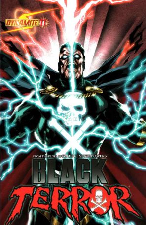 Black Terror (Dynamite) 11B published by Dynamite with cover art by Wagner Reiss