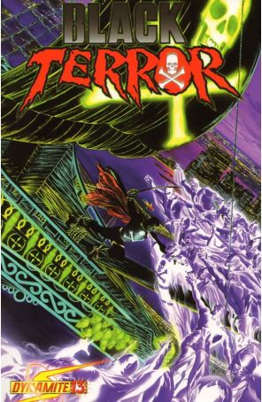 Black Terror (Dynamite) 13A published by Dynamite with cover art by Alex Ross