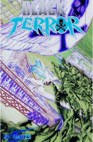 Black Terror (Dynamite) 13C published by Dynamite with cover art by Alex Ross