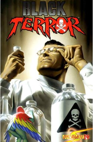 Black Terror (Dynamite) 14A published by Dynamite with cover art by Alex Ross
