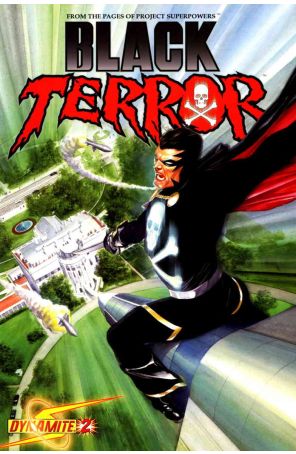 Black Terror (Dynamite) 2A published by Dynamite with cover art by Alex Ross