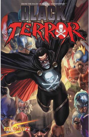 Black Terror (Dynamite) 2B published by Dynamite with cover art by Mike Lilly