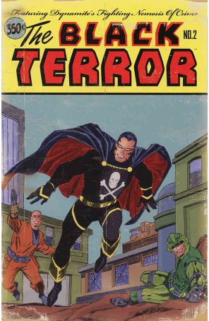Black Terror (Dynamite) 2C published by Dynamite with cover art by George Tuska