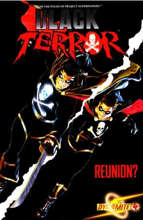 Black Terror (Dynamite) 4A published by Dynamite with cover art by Alex Ross