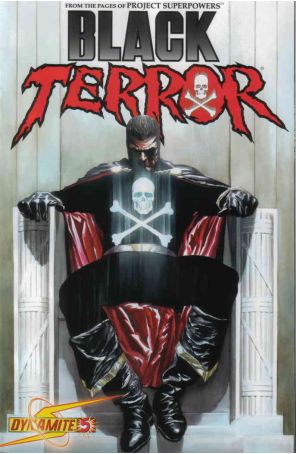 Black Terror (Dynamite) 5A published by Dynamite with cover art by Alex Ross