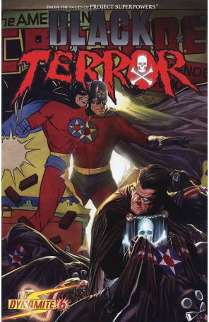 Black Terror (Dynamite) 6A published by Dynamite with cover art by Alex Ross