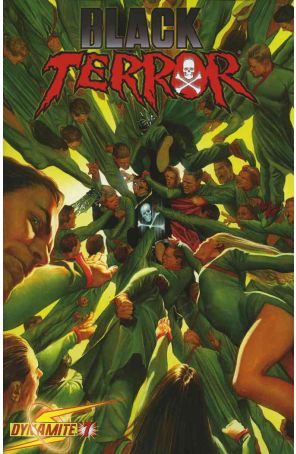 Black Terror (Dynamite) 7A published by Dynamite with cover art by Alex Ross