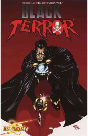 Black Terror (Dynamite) 7C published by Dynamite with cover art by Stephen Sadowski