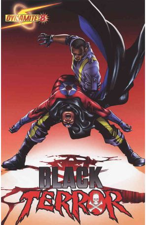 Black Terror (Dynamite) 8B published by Dynamite with cover art by Jonathan Lau