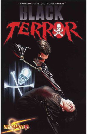 Black Terror (Dynamite) 9A published by Dynamite with cover art by Alex Ross