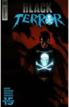 Black Terror (Dynamite, 2nd Series) 2A published by Dynamite with cover art by Rahzzah