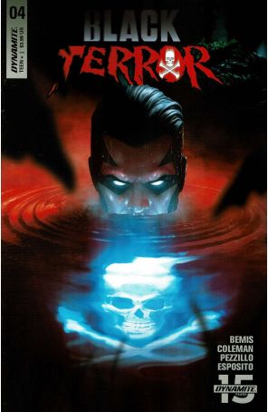 Black Terror (Dynamite, 2nd Series) 4A published by Dynamite with cover art by Rahzzah