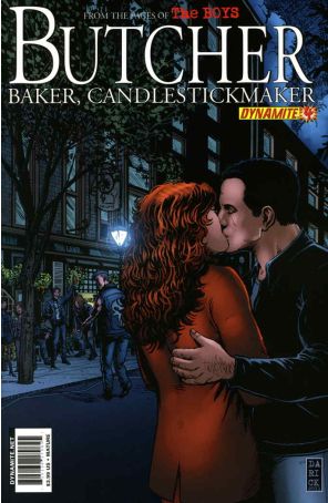 Boys: Butcher, Baker, Candlestickmaker 4 published by Dynamite with cover art by Darick Robertson