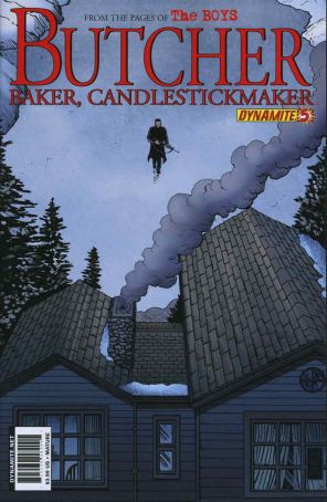 Boys: Butcher, Baker, Candlestickmaker 5 published by Dynamite with cover art by Darick Robertson