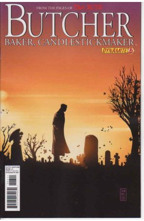 Boys: Butcher, Baker, Candlestickmaker 6 published by Dynamite with cover art by Darick Robertson