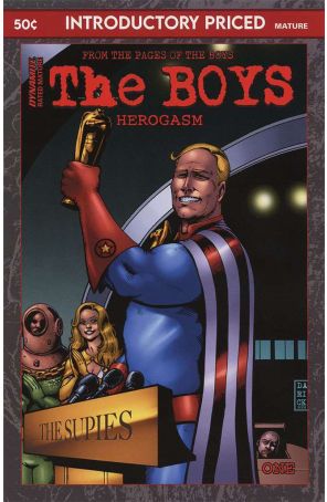 Boys: Herogasm 1C published by Dynamite with cover art by Darick Robertson