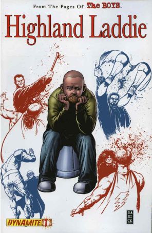 Boys: Highland Laddie 1 published by Dynamite with cover art by Darick Robertson