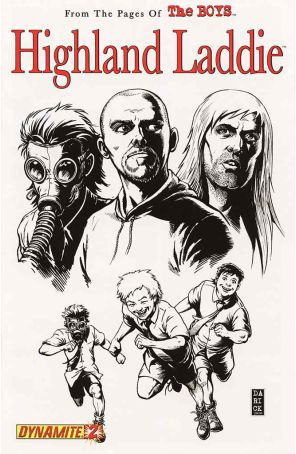 Boys: Highland Laddie 2A published by Dynamite with cover art by Darick Robertson