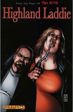 Boys: Highland Laddie 3 published by Dynamite with cover art by Darick Robertson