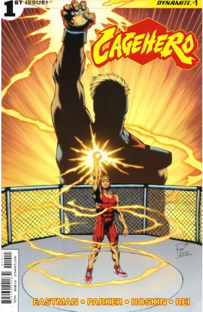Cage Hero 1 published by Dynamite with cover art by Renato Rei