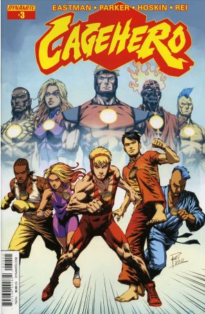 Cage Hero 3 published by Dynamite with cover art by Renato Rei