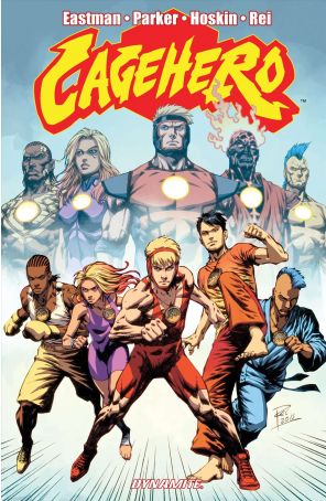 Cage Hero TPB 1 published by Dynamite with cover art by Renato Rei