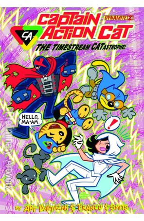 Captain Action Cat 2 published by Dynamite with cover art by Art Baltazar