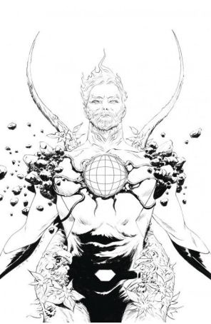 Captain Planet and the Planeteers (Dynamite) 1N published by Dynamite with cover art by Jae Lee