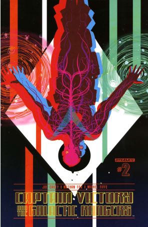 Captain Victory and the Galactic Rangers (3rd Series) 2 published by Dynamite with cover art by Nathan Fox