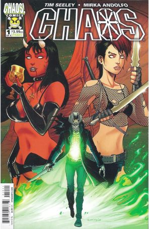 Chaos 1A published by Dynamite with cover art by Tim Seeley