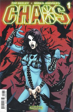 Chaos 1B published by Dynamite with cover art by Emanuela Lupacchino
